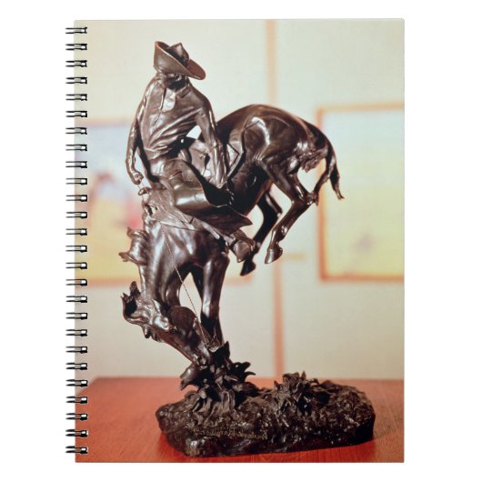 Pferd-Kerl (Bronze) Notizblock (Vorderseite)