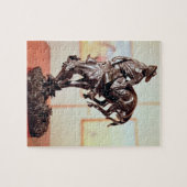 Pferd-Kerl (Bronze) Puzzle (Horizontal)