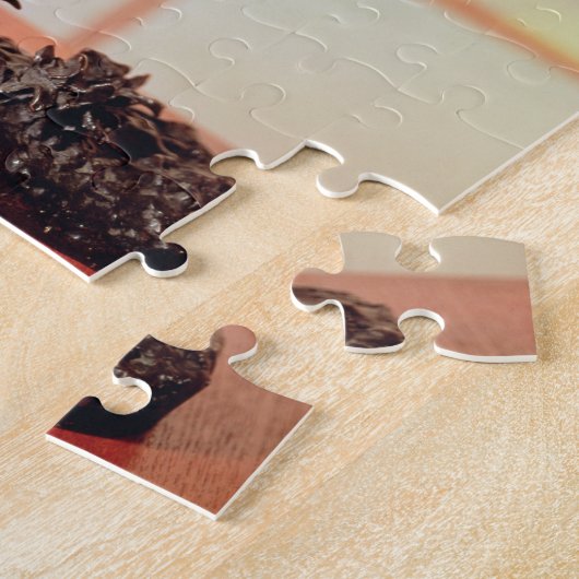 Pferd-Kerl (Bronze) Puzzle (Seite)