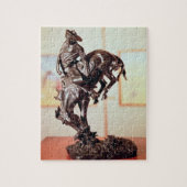 Pferd-Kerl (Bronze) Puzzle (Vertikal)