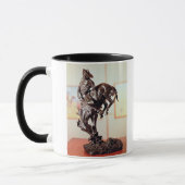 Pferd-Kerl (Bronze) Tasse (Links)
