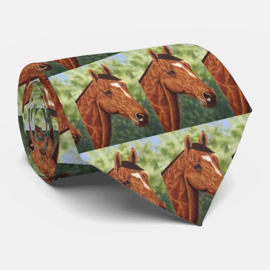 Pferd Krawatte (Gerollt)