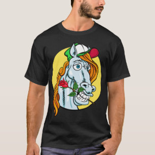 Pferd künstlerisch cool T-Shirt