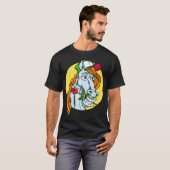 Pferd künstlerisch cool T-Shirt (Vorne ganz)