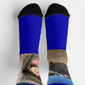 Pferd Lächelt Socken (Oben)
