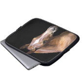 Pferd Laptopschutzhülle (Vorne Knopf)