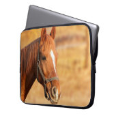 Pferd Laptopschutzhülle (Vorderseite Links)