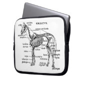 Pferd Laptopschutzhülle (Vorderseite Links)