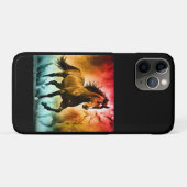 Pferd läuft  Case-Mate iPhone hülle (Rückseite (Horizontal))