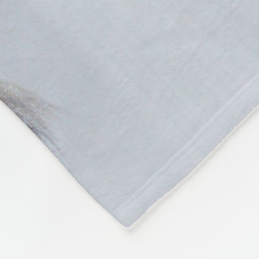 Pferd läuft durch den Schnee Fleecedecke (Ecke)