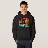Pferd läuft hoodie (Vorne ganz)