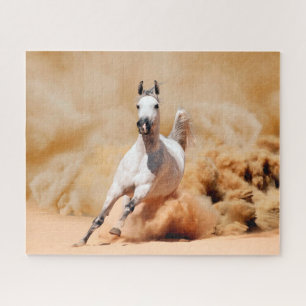 Pferd läuft im Sand, Jigsaw Puzzle
