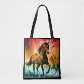 Pferd läuft tasche (Vorderseite)