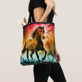 Pferd läuft tasche (Von Nahem)