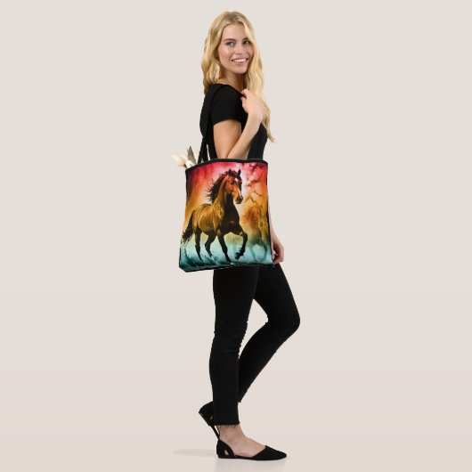 Pferd läuft tasche (Am Model)