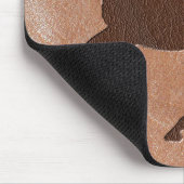 Pferd-Leder Mousepad (Ecke)