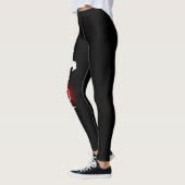 Pferd Legging für Frauen-Mama-Liebhaber-Mädchen Leggings (Links)