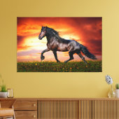 Pferd Leinwanddruck (Insitu (Wohnzimmer))
