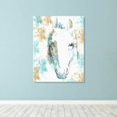 Pferd Leinwanddruck (Insitu (Holzboden))