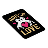 Pferd - Liebe Magnet (Rechte Seite)
