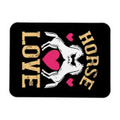 Pferd - Liebe Magnet (Horizontal)