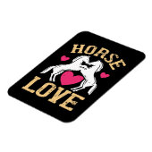 Pferd - Liebe Magnet (Linke Seite)