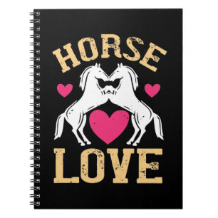 Pferd - Liebe Notizblock