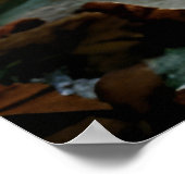 Pferd locker im Meer Impressionismus Poster (Ecke)