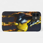 Pferd Logo iPhone 11 Barely There Case (Rückseite (Horizontal))