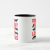 Pferd Lover Forensic Scientist Tasse (Zentrum)