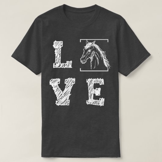 Pferd Lover Geschenk Reiten Sport Pferd T-Shirt (Design vorne)