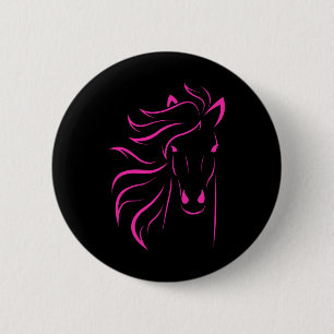 Pferd Lover Geschenke Womens Reittiere Männer Reit Button