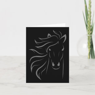 Pferd Lover Geschenke Womens Reittiere Männer Reit Karte