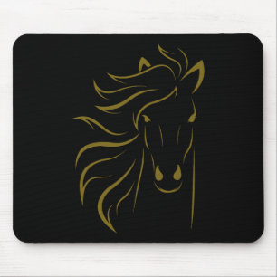 Pferd Lover Geschenke Womens Reittiere Männer Reit Mousepad