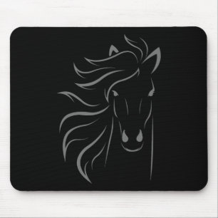 Pferd Lover Geschenke Womens Reittiere Männer Reit Mousepad