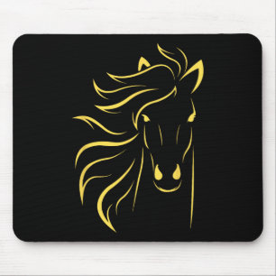 Pferd Lover Geschenke Womens Reittiere Männer Reit Mousepad
