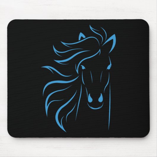 Pferd Lover Geschenke Womens Reittiere Männer Reit Mousepad (Vorne)