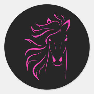 Pferd Lover Geschenke Womens Reittiere Männer Reit Runder Aufkleber