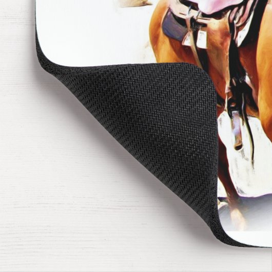 Pferd Lover_ Mousepad (Ecke)