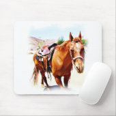 Pferd Lover_ Mousepad (Mit Mouse)