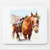 Pferd Lover_ Mousepad (Vorne)