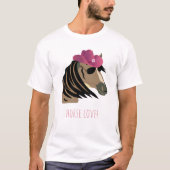 Pferd Lover Niedlich Trendy T-Shirt (Vorderseite)