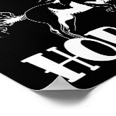 Pferd Lover Reitsport Reitsport Funny H Poster (Ecke)