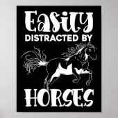 Pferd Lover Reitsport Reitsport Funny H Poster (Vorne)