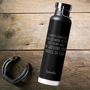 Pferd Lover Reittier Geschenk Funny Individuelle N Trinkflasche