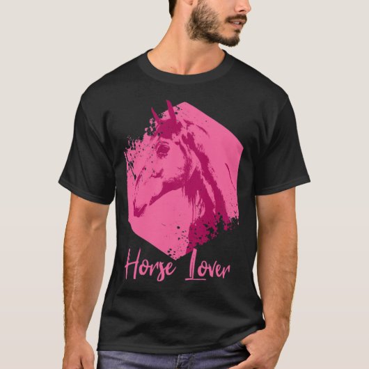 Pferd Lover rodeo lustig T-Shirt (Vorderseite)