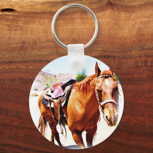 Pferd Lover_ Schlüsselanhänger (Vorderseite)