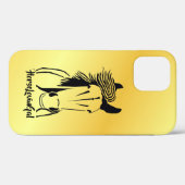 Pferd Lover's Apple IPhone 12 (Tough) Handy Case (Rückseite (Horizontal))
