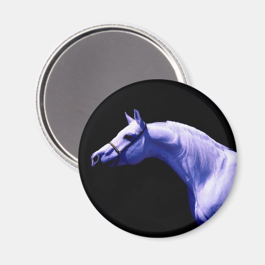 Pferd Magnet (Vorderseite/Rückseite)