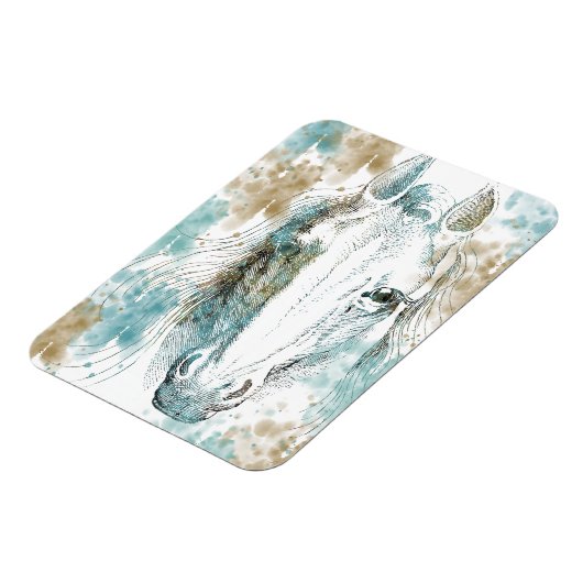 Pferd Magnet (Linke Seite)